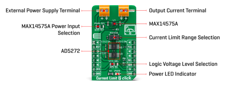 Mikroe Current Limit 7 Click